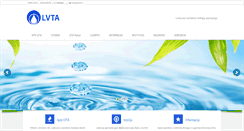 Desktop Screenshot of lvta.lt